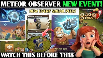 How To Complete NEW Meteor Observer Event in Clash of Clans Fast! 🌠 Full Guide & Tips✅
