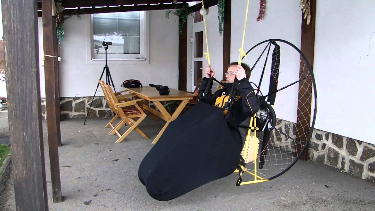 paramotor MINIPLANE TOP 80 - kokon - YouTube