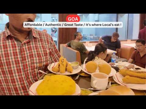 105-year-old CAFÉ BHONSLE Panjim Authentic Goan Vegetarian Breakfast In less than 500 for two