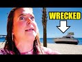 TRIGGERED KAREN GETS WRECKED AT THE BEACH !!