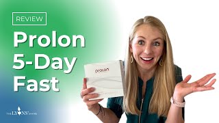Prolon Fasting Mimicking Diet: a day-by-day review