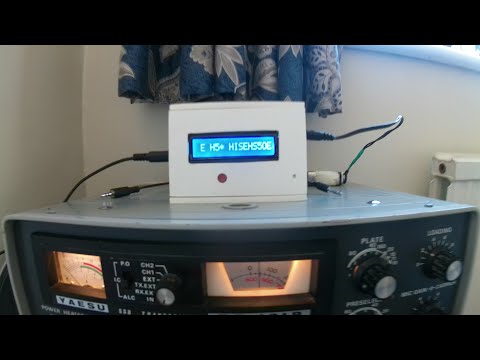 Morse Code Decoder Module. Enclosure Build and Test. Ham Radio. Amateur Radio.