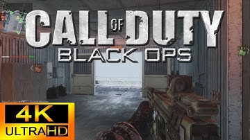 Call Of Duty: Black Ops - Capture The Flag Gameplay - Summit | 4K 60FPS