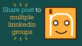Share a post to multiple groups | LinkedIn Automation | #nRoBo #testautomationframework