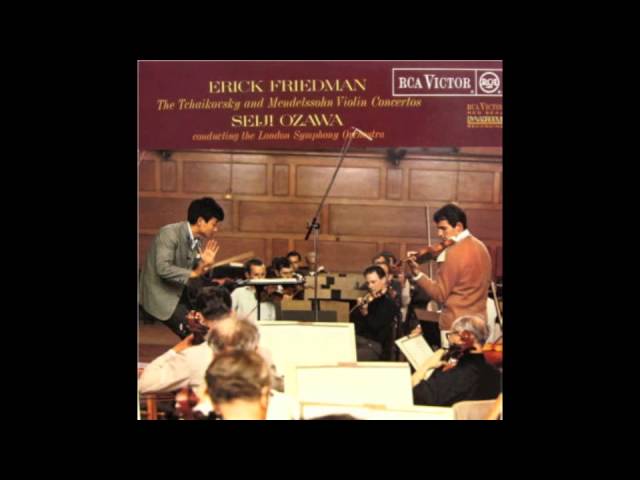 Mendelssohn - Concerto pour violon & orch n°2: Finale : Erick Friedman / LSO / Seiji Ozawa