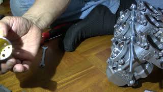 CR　キャブレター　分解作業