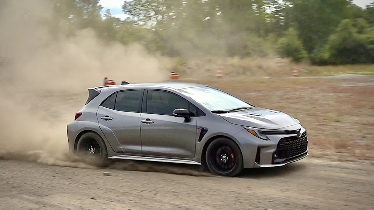 2023 Toyota GR Corolla Circuit - POV Tarmac & Dirt Shakedown - YouTube