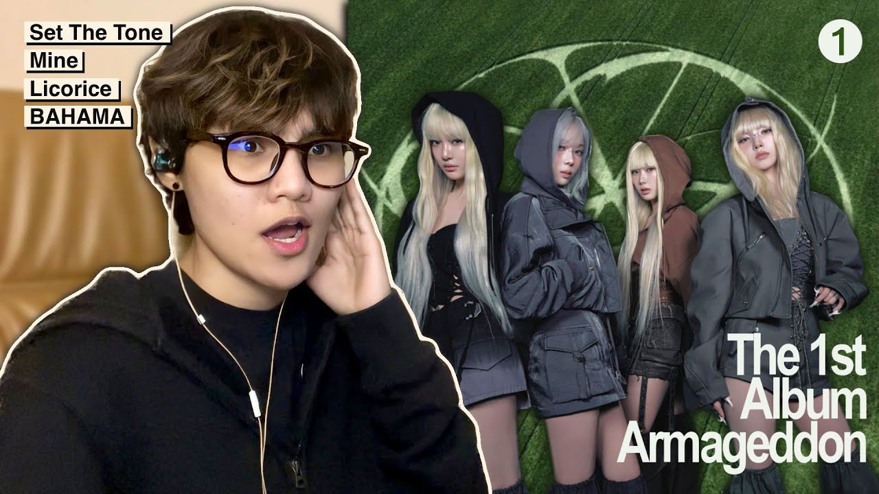 PART 1 of aespa 'Armageddon' ALBUM FIRST LISTEN 😧💃 [Set The Tone, Mine, Licorice, BAHAMA]