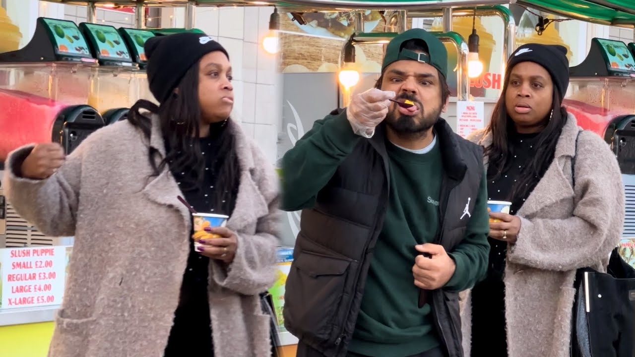 She becomes Mike Tyson after i eat her food | this lady don’t like jokes | joker pranks reaction