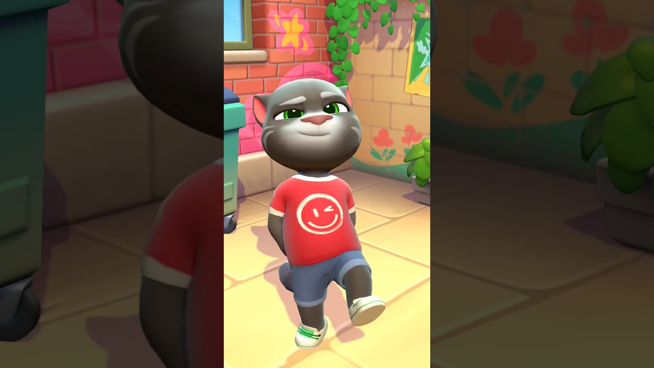 Tom Poke us 🥵 Talking Tom 