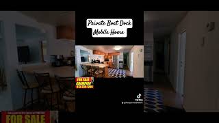 🛥UNIQUE PRIVATE BOAT DOCK🎣 MOBILE HOME 🛶 LOW LOT RENT  813-230-1200