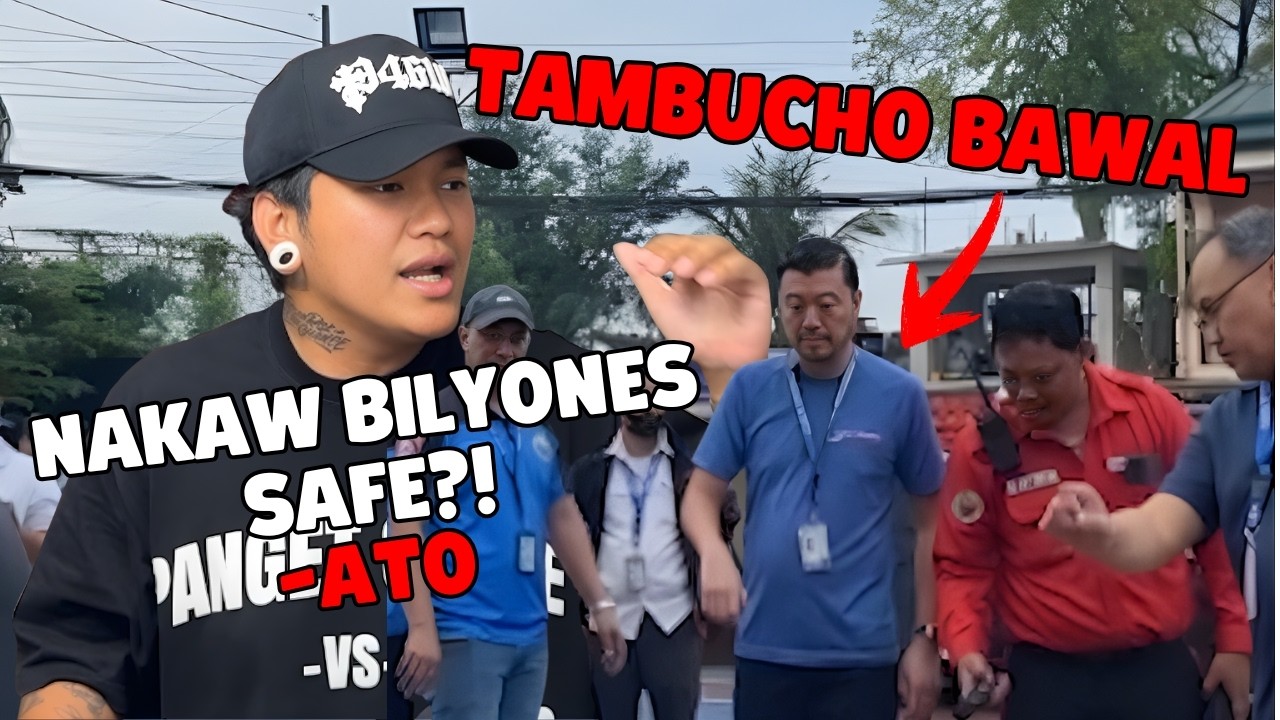 TAMBUCHO BAWAL! NAKAW BILYONES SAFE!