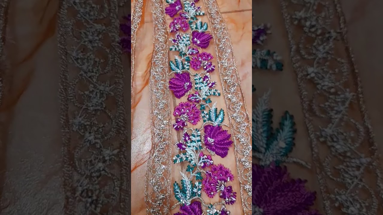 Maria B Sapphire New embroidery patches collection