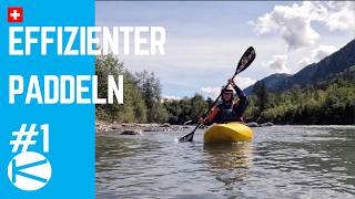 Effizienter paddeln #1 | Mehr Verbindung im Vorwärtsschlag - Kajak &amp; Packraft