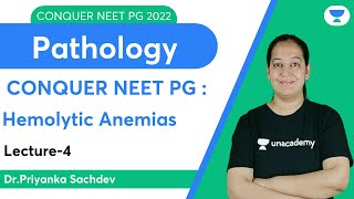 Conquer NEET PG 2022; Hemolytic Anemias | Pathology | Let's crack NEET PG | Dr.Priyanka Sachdev