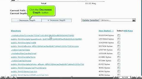 Using the Disk Usage Viewer in cPanel - 4GoodHosting Support