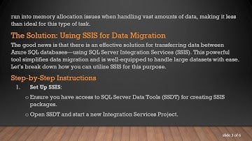 Efficiently Copying Data Between Azure SQL Databases