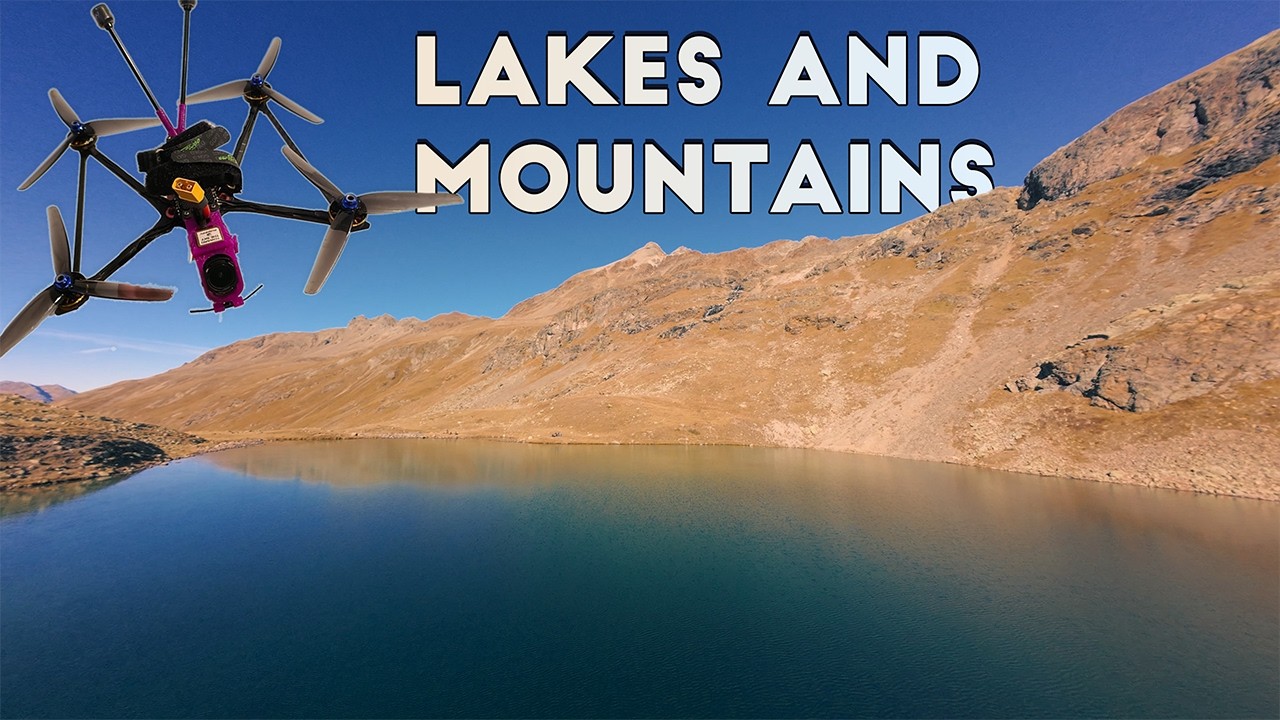 Engadin High Alpine Lake Exploration by FPV Drone || #fpv #mountainsurfing