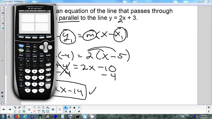 4.3 writing equations of parallel and perpendicular lines answer key
