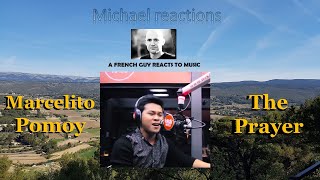First Time Reaction Marcelito Pomoy The Prayer (Celine Dion-Andrea Bocelli) ! What a voice...s ?!