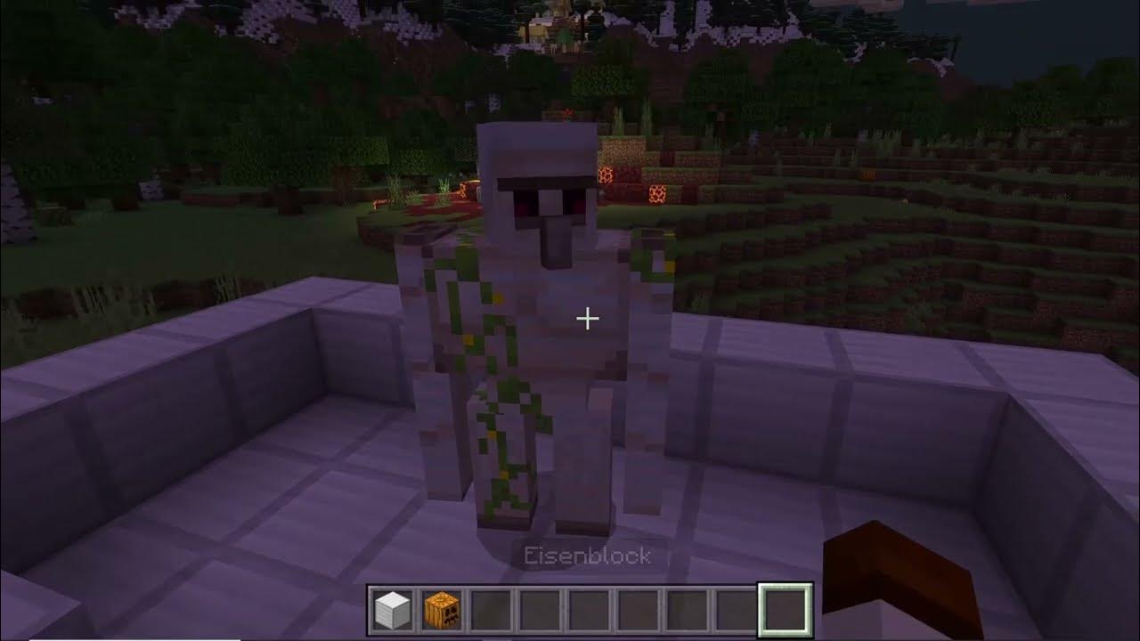 Minecraft Eisengolem Tutorial YouTube