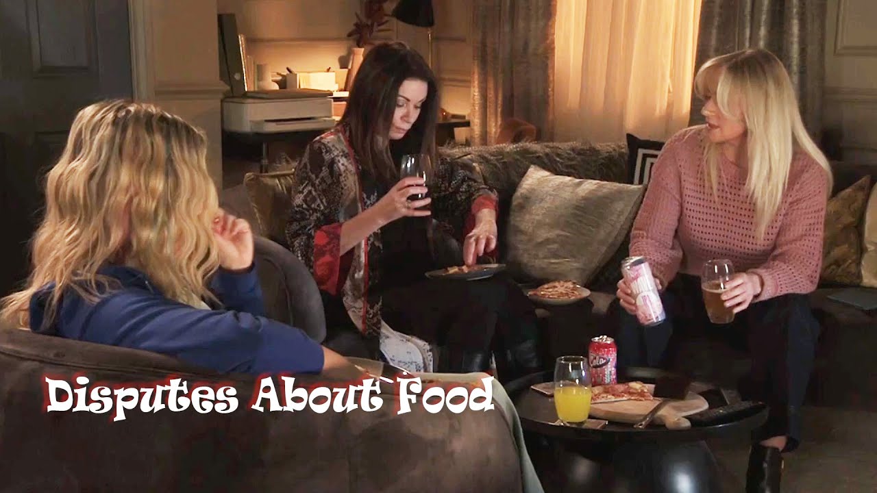 Carla and Lisa Disputes About Food #swarla | #corrie