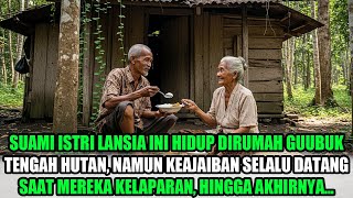 VIRAL !! SUAMI ISTRI LANSIA HIDUP DIRUMAH GUBUK TENGAH HUTAN, KEAJAIBAN DATANG SAAT MEREKA KELAPARAN