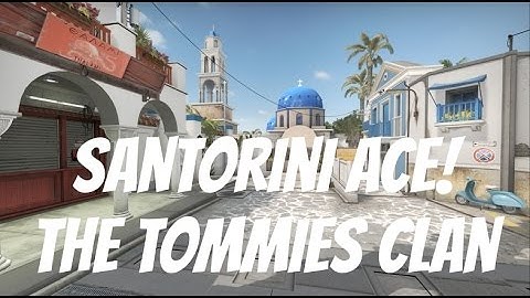 CS:GO - Santorini Ace! (NEW OPERATION MAP)