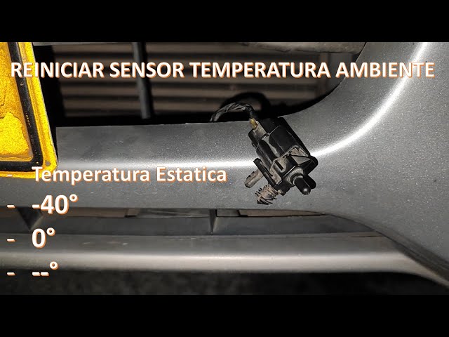 Reiniciar Sensor Temperatura Ambiente (exterior) Carros FORD Climatronic  (Bizona) 