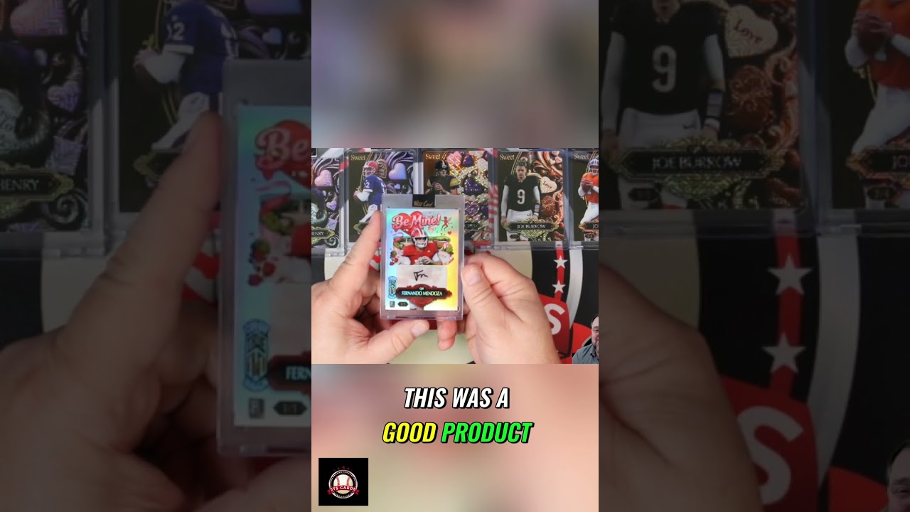 Fernando Mendoza One-of-One Auto Reveal! Wild Card Delivers! #shorts