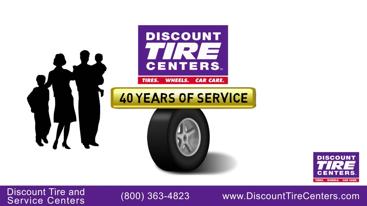 Discount Tire Centers Providing Quality Tires & Service for 40+ yrs