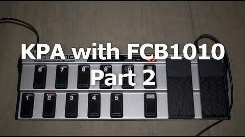 Kemper Profiling Amp with Behringer FCB1010 (no chip). Part 2.