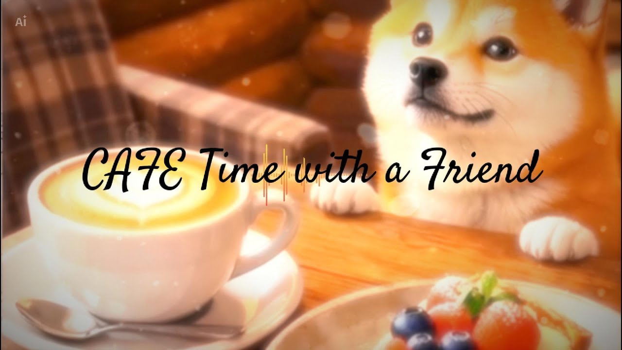 【3 HOURS】Cozy Shiba Cafe Music 🐾 心が整うカフェBGM。勉強・睡眠・リラックス。