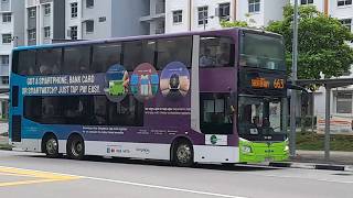 (Simplygo Full Body Advertisement) SG6153R(MDDEP) On Service 663 At Yishun Street 31