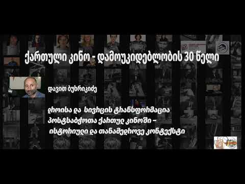 დავით ბუხრიკიძე - დროისა და სივრცის ტრანსფორმაცია პოსტსაბჭოთა ქართულ კინოში