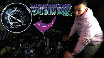 how to do a compression test | RIP Miata...