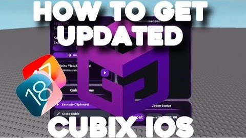 How to Get Cubix Executor On IOS [UPDATED]