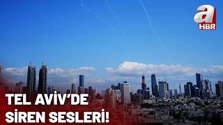 İran Füzeleri Ateşledi, İsrail Alarma Geçti Neler Oluyor? A Haber