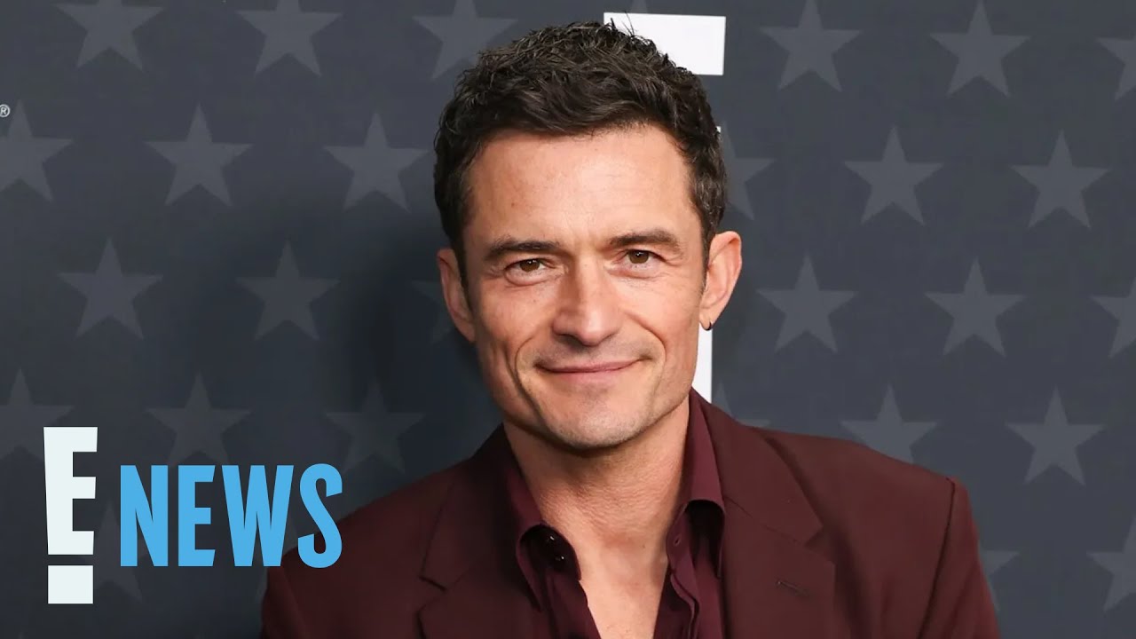 Orlando Bloom and Son Flynn Make RARE Appearance at Super Bowl 2025 E