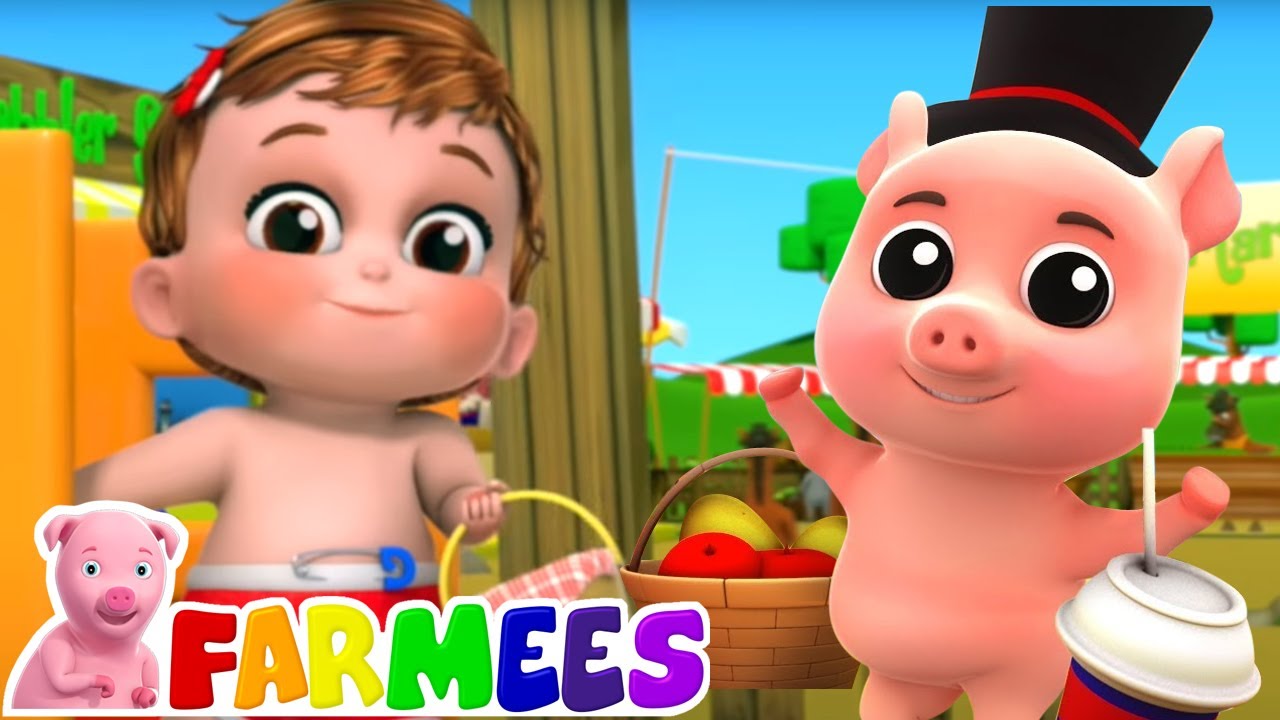 ⁣Untuk memasarkan ke pasar | Bayi sajak | Animasi | Farmees Indonesia | Lagu anak anak terpopuler
