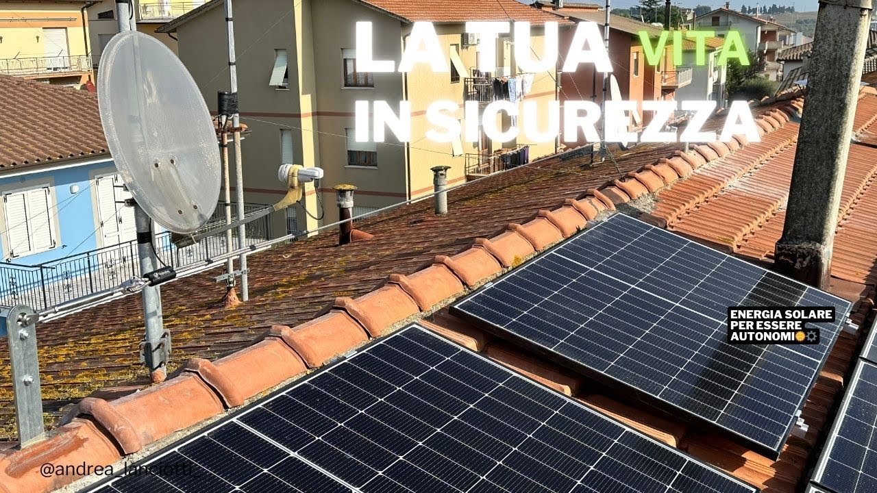 🔧 Installazione della Linea Vita  Sicurezza Prima di Tutto!