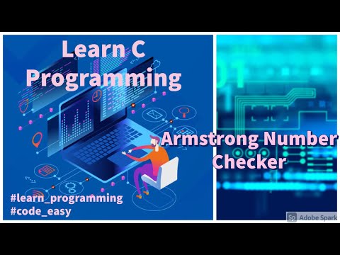 Program to check Armstrong number in C.