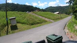 Trail 59 into Devils Backbone Adventure Resort and Fuel Station