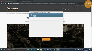 Installing JDK 12 and Eclipse IDE