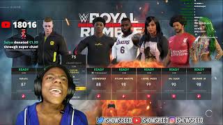 ISHOWSPEED PLAYS WWE 2K22 AGAIN! (A+ Stream)