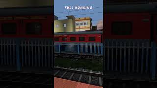 Full honking | train simulator classic | Indian Train Games #train #traingame #shorts #railworks