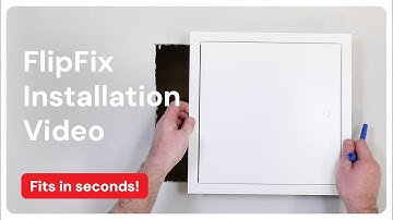 FlipFix Access Panel Installation Video