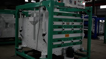 Debugging  anhui lucky rotary rice grader with high capacity