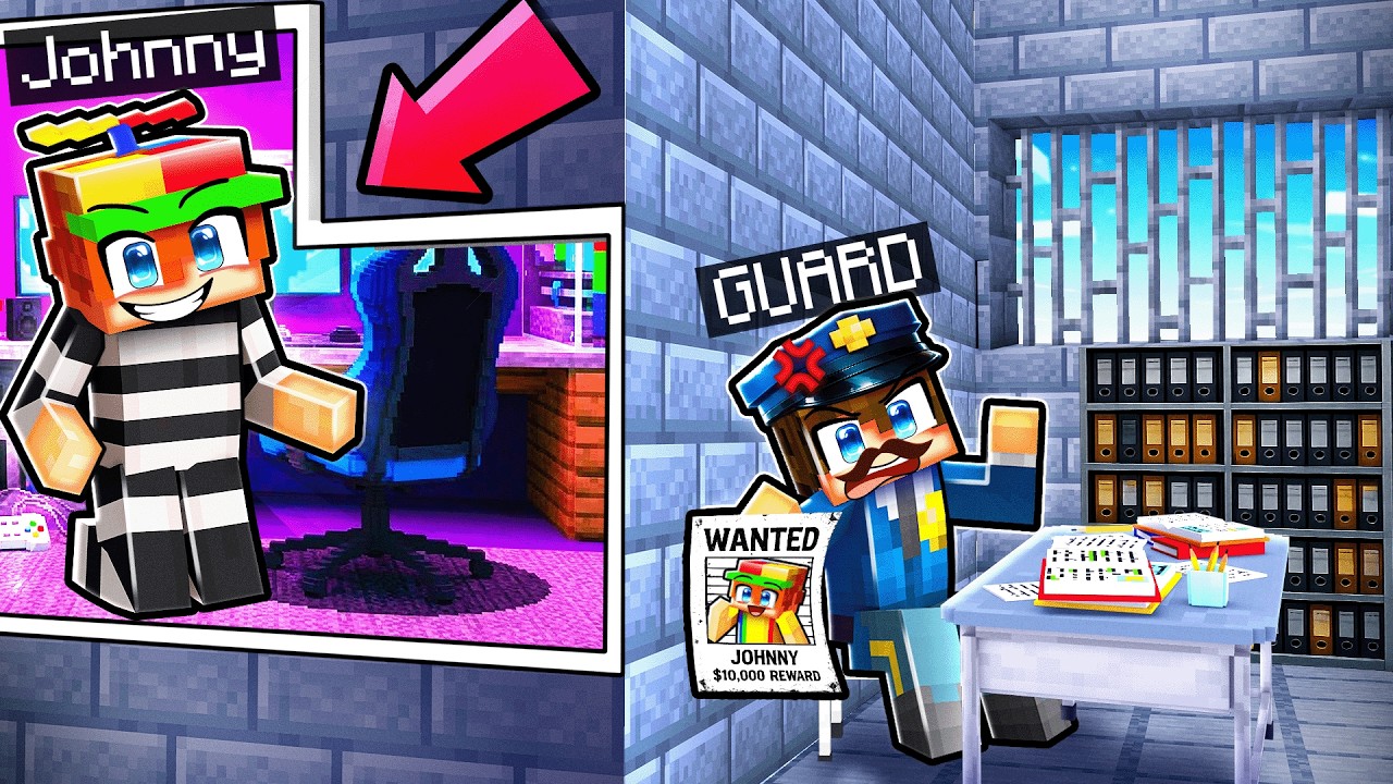 I Built a Secret Room to Hide From The POLICE!
