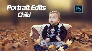 Easiest Way of Outdoor Portrait Edit (Children) | Photoshop CC Tutorial screenshot 3